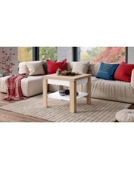 LEO Stejar Sonoma/Alb Mat -... 2