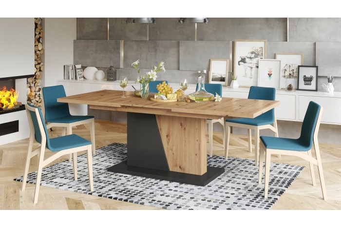 NOBLE NOIR Stejar Artisan/Antracit...